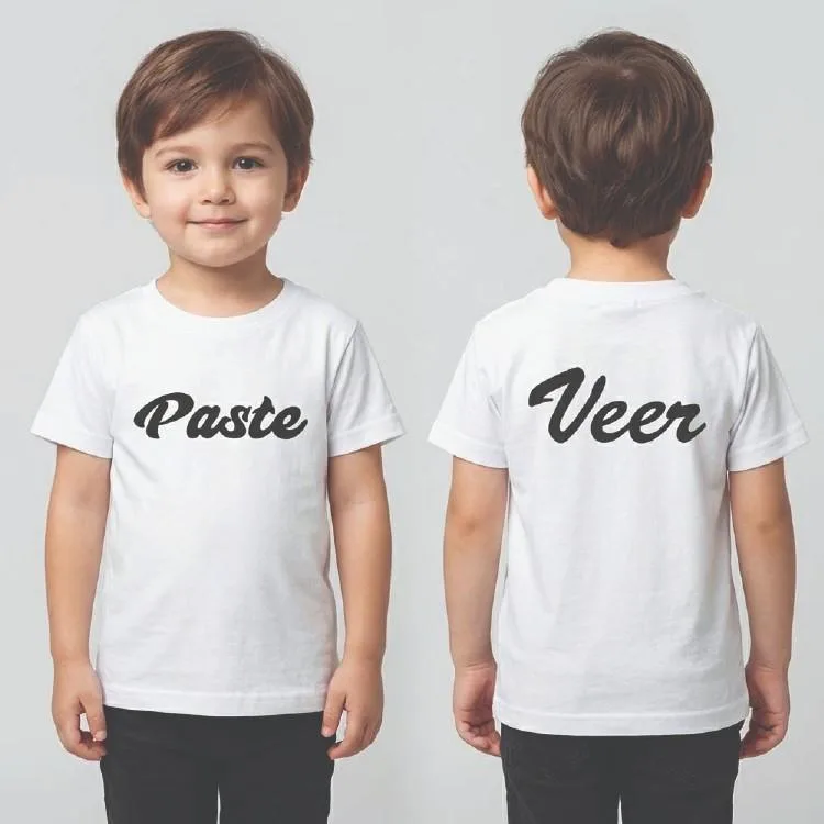 Buy copy paste father son T shirt gift online